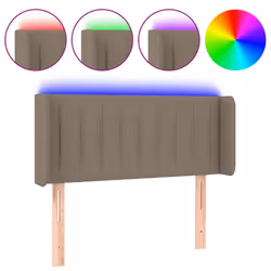 VidaXL 3123452, Taupe, Polyester, Bois, 830 mm, 78 cm, 88 cm, 160 mm