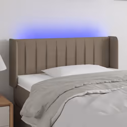 VidaXL 3123468 tête de lit et pied de lit Taupe