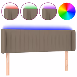 VidaXL 3123476, Taupe, Polyester, Bois, 1470 mm, 78 cm, 88 cm, 160 mm