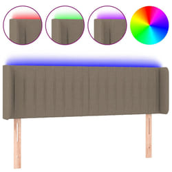 VidaXL 3123476 tête de lit et pied de lit Taupe