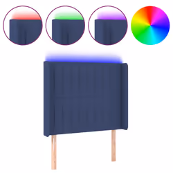 VidaXL 3123478, Bleu, Polyester, Bois, 1470 mm, 78 cm, 88 cm, 160 mm