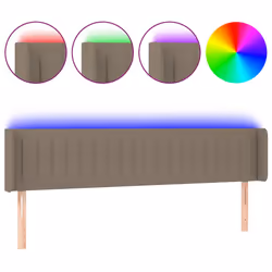 VidaXL 3123484, Taupe, Polyester, Bois, 1630 mm, 78 cm, 88 cm, 160 mm