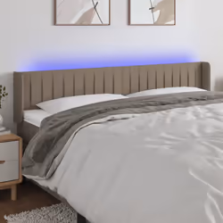 VidaXL 3123484 tête de lit et pied de lit Taupe