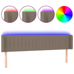 VidaXL 3123500 tête de lit et pied de lit Taupe