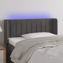 VidaXL 3123505 tête de lit et pied de lit Gris foncé
