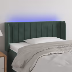 Cette tête de lit à LED classique, au design élégant, donne à votre cadre de lit une touche de modernité étonnante et convien ...