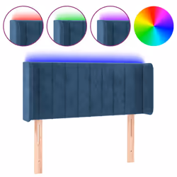 VidaXL 3123514, Bleu foncé, Polyester, Bois, 930 mm, 78 cm, 88 cm, 160 mm