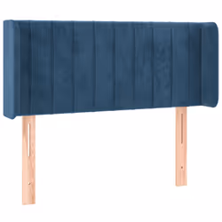 VidaXL 3123514 tête de lit et pied de lit Bleu foncé