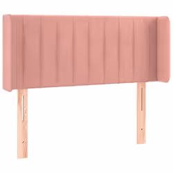 VidaXL 3123515 tête de lit et pied de lit Rose