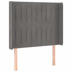 VidaXL 3123516 tête de lit et pied de lit Gris clair