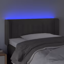 VidaXL 3123517 tête de lit et pied de lit Gris foncé - Vue supplémentaire 4
