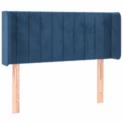 VidaXL 3123520 tête de lit et pied de lit Bleu foncé