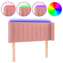 VidaXL 3123521 tête de lit et pied de lit Rose