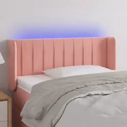 VidaXL 3123521 tête de lit et pied de lit Rose