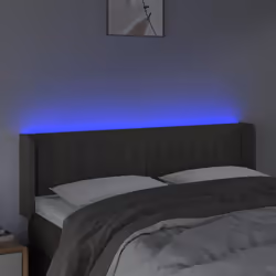 VidaXL 3123523 tête de lit et pied de lit Gris foncé - Vue supplémentaire 4