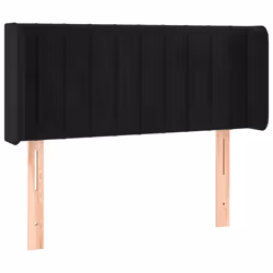 VidaXL 3123524 tête de lit et pied de lit Noir