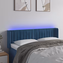 VidaXL 3123526 tête de lit et pied de lit Bleu foncé