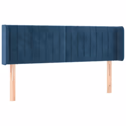 VidaXL 3123526 tête de lit et pied de lit Bleu foncé