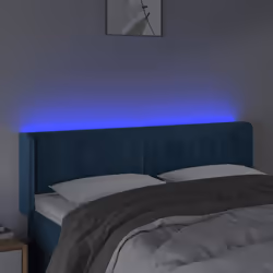 VidaXL 3123526 tête de lit et pied de lit Bleu foncé - Vue supplémentaire 4