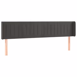 VidaXL 3123535 tête de lit et pied de lit Gris foncé