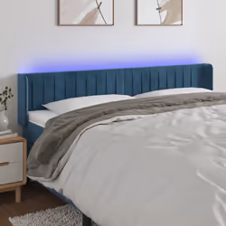 VidaXL 3123538 tête de lit et pied de lit Bleu foncé