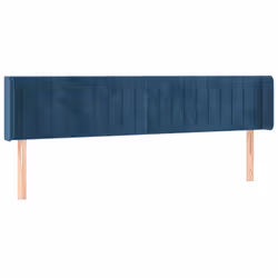 VidaXL 3123538 tête de lit et pied de lit Bleu foncé