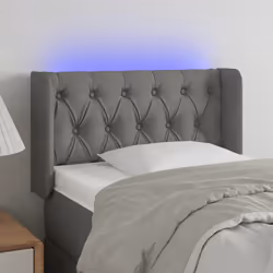 VidaXL 3123547 tête de lit et pied de lit Gris foncé