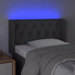 VidaXL 3123547 tête de lit et pied de lit Gris foncé - Vue supplémentaire 4