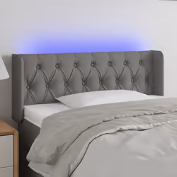 VidaXL 3123563 tête de lit et pied de lit Gris foncé