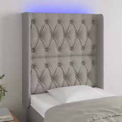 VidaXL 3123570 tête de lit et pied de lit Gris clair