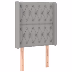 VidaXL 3123570 tête de lit et pied de lit Gris clair