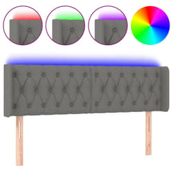 VidaXL 3123571 tête de lit et pied de lit Gris foncé