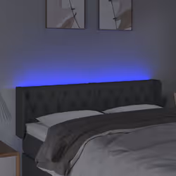 VidaXL 3123579 tête de lit et pied de lit Gris foncé - Vue supplémentaire 4