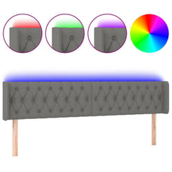 VidaXL 3123587 tête de lit et pied de lit Gris foncé