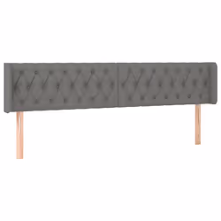 VidaXL 3123587 tête de lit et pied de lit Gris foncé