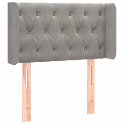VidaXL 3123602 tête de lit et pied de lit Gris clair