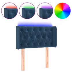 VidaXL 3123606, Bleu foncé, Polyester, Bois, 830 mm, 78 cm, 88 cm, 160 mm