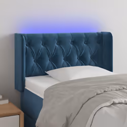 VidaXL 3123606 tête de lit et pied de lit Bleu foncé