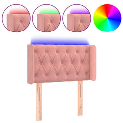 VidaXL 3123607 tête de lit et pied de lit Rose