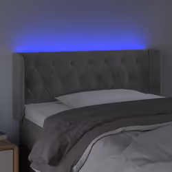 VidaXL 3123608 tête de lit et pied de lit Gris clair - Vue supplémentaire 4