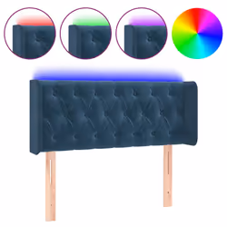 VidaXL 3123612, Bleu foncé, Polyester, Bois, 930 mm, 78 cm, 88 cm, 160 mm