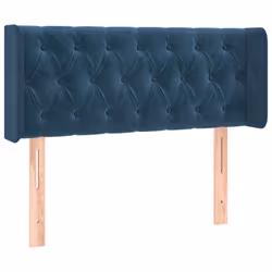 VidaXL 3123612 tête de lit et pied de lit Bleu foncé