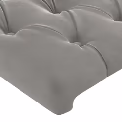 VidaXL 3123614 tête de lit et pied de lit Gris clair - Vue supplémentaire 5