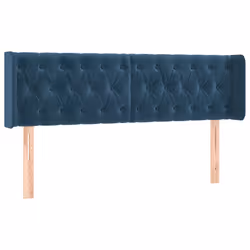 VidaXL 3123624 tête de lit et pied de lit Bleu foncé