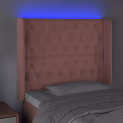 VidaXL 3123625 tête de lit et pied de lit Rose - Vue supplémentaire 4