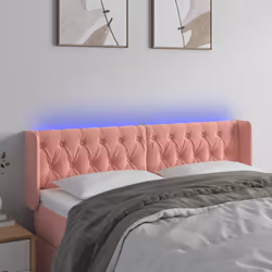 VidaXL 3123631 tête de lit et pied de lit Rose