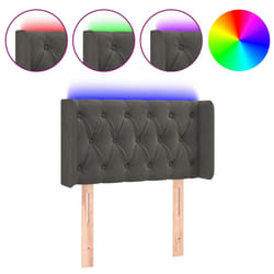 VidaXL 3123639 tête de lit et pied de lit Gris foncé