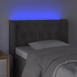VidaXL 3123639 tête de lit et pied de lit Gris foncé - Vue supplémentaire 4