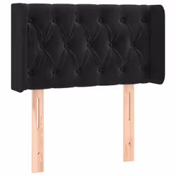 VidaXL 3123640 tête de lit et pied de lit Noir