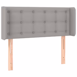 VidaXL 3123644 tête de lit et pied de lit Gris clair